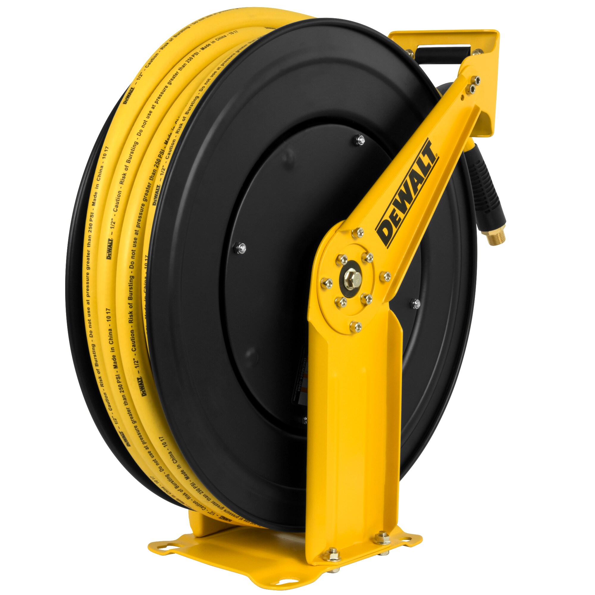 DEWALT 1/2 In. x 50 Ft. Double Arm Auto Retracting Air Hose Reel DEWALT 1/2 In. x 50 Ft. Double Arm Auto Retracting Air Hose Reel - Image 4