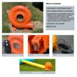 Bounceland 144-in Polyethylene Bounce House