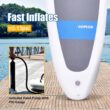 Goplus Costway Inflatable Stand Up Paddle Board (7-Pack)