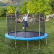 Propel Trampolines 12 foot trampoline 12-ft Round Backyard in Blue