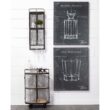 Mercana Black Metal Base with Wood Top Rolling Kitchen Cart (13.3-in x 20.3-in x 31.5-in) Mercana Black Metal Base with Wood Top Rolling Kitchen Cart (13.3-in x 20.3-in x 31.5-in)