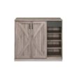 ACME FURNITURE Toski 45-in W x 40-in H Wood Composite Rustic Gray Oak Freestanding Utility Storage Cabinet
