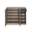 ACME FURNITURE Toski 45-in W x 40-in H Wood Composite Rustic Gray Oak Freestanding Utility Storage Cabinet