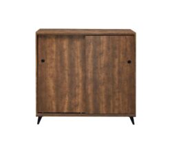 ACME FURNITURE Waina 46-in x 47-in H Plastic Oak Freestanding Utility Storage Cabinet