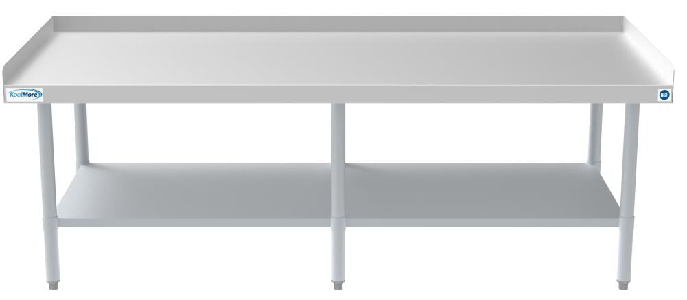 KoolMore 72-in W x 24-in H Stainless Steel Work Bench KoolMore 72-in W x 24-in H Stainless Steel Work Bench - Image 6