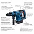 Bosch PROFACTOR 18-volt 1-9/16-in Sds-max Variable Speed Cordless Rotary Hammer Drill (Tool Only) Bosch PROFACTOR 18-volt 1-9/16-in Sds-max Variable Speed Cordless Rotary Hammer Drill (Tool Only)