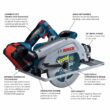 Bosch 18-volt 7-1/4-in Cordless Circular Saw Kit Circular Saw (1-Battery and Charger Included)