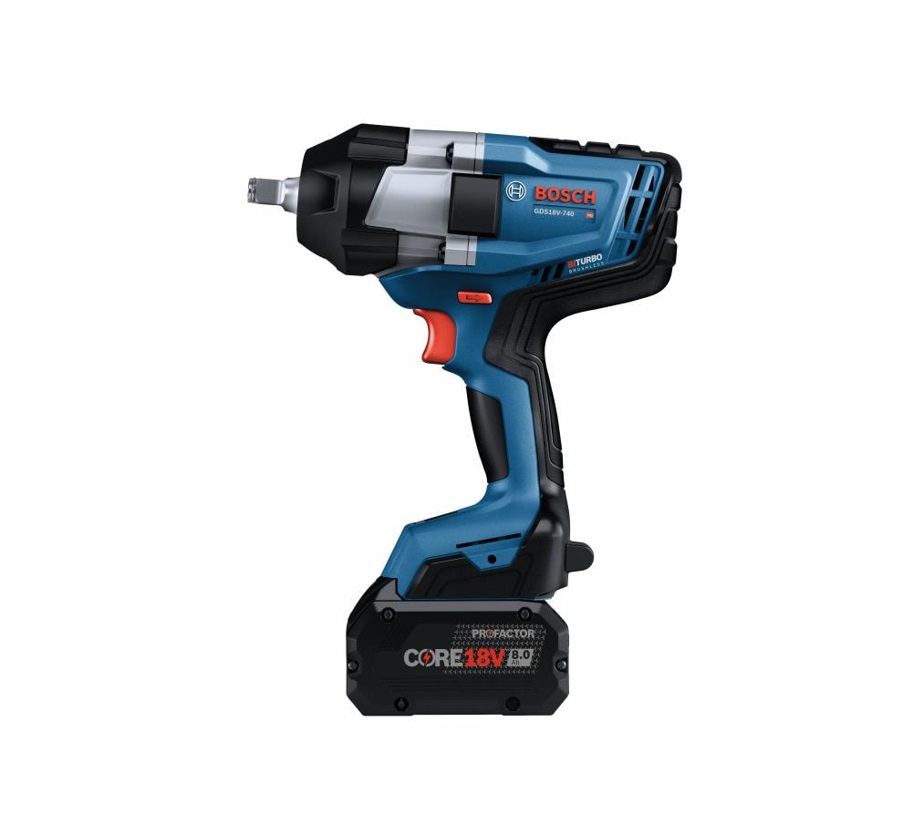 Bosch 18-volt Variable Speed Brushless 1/2-in square Drive Cordless Impact Wrench (Tool Only) Bosch 18-volt Variable Speed Brushless 1/2-in square Drive Cordless Impact Wrench (Tool Only) - Image 5