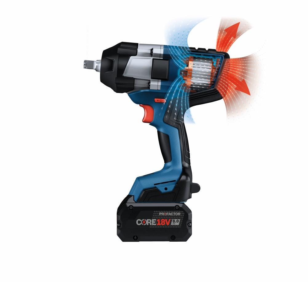 Bosch 18-volt Variable Speed Brushless 1/2-in square Drive Cordless Impact Wrench (Tool Only) Bosch 18-volt Variable Speed Brushless 1/2-in square Drive Cordless Impact Wrench (Tool Only) - Image 6