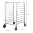 GZMR 38.2-in-Drawer Rack Utility Cart