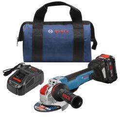 Bosch PROFACTOR 5-in 18-volt Paddle Switch Brushless Cordless Angle Grinder(Charger Included and 1-Battery)