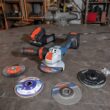 Bosch PROFACTOR 5-in 18-volt Paddle Switch Brushless Cordless Angle Grinder(Charger Included and 1-Battery)
