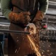 Bosch PROFACTOR 5-in 18-volt Paddle Switch Brushless Cordless Angle Grinder(Charger Included and 1-Battery)