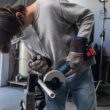 Bosch PROFACTOR 5-in 18-volt Paddle Switch Brushless Cordless Angle Grinder(Charger Included and 1-Battery)