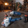 Bosch PROFACTOR 5-in 18-volt Paddle Switch Brushless Cordless Angle Grinder(Charger Included and 1-Battery)