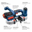 Bosch 18-Volt 2.5-in Portable Band Saw Bosch 18-Volt 2.5-in Portable Band Saw