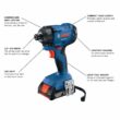 Bosch 18-volt 1/4-in Variable Speed Cordless Impact Driver (1-Battery Included)