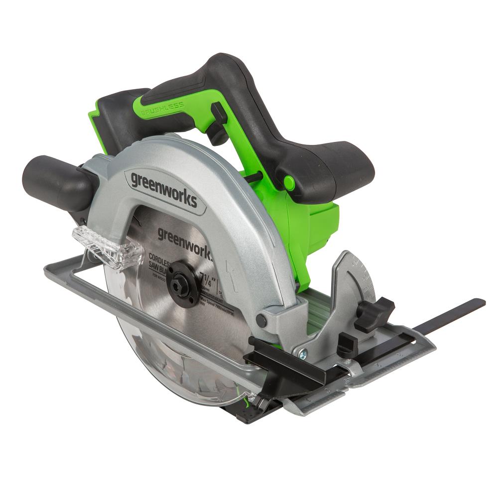 Greenworks 24-volt 7-1/4-in Cordless Circular Saw Greenworks 24-volt 7-1/4-in Cordless Circular Saw - Image 2