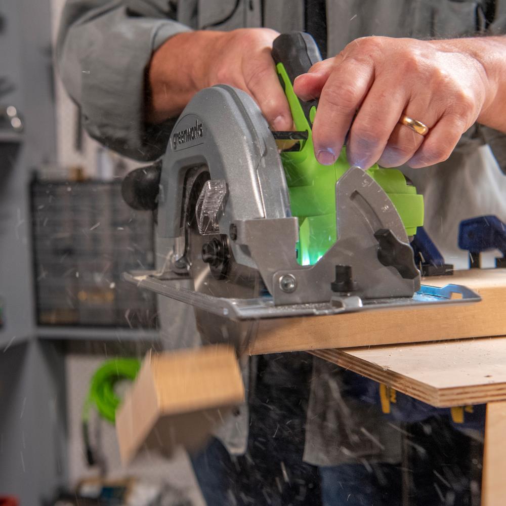 Greenworks 24-volt 7-1/4-in Cordless Circular Saw Greenworks 24-volt 7-1/4-in Cordless Circular Saw - Image 9