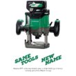 Metabo HPT MultiVolt 1/4-in and 1/2-in 2-HP Variable Speed Brushless Plunge Cordless Router Soft Case (Battery & Charger Included)
