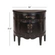 Grayson Lane Vintage Upholstered Console Table Grayson Lane Vintage Upholstered Console Table