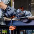 WORX Nitro 20-volt Max 4-1/2-in Cordless Compact Saw Circular Saw WORX Nitro 20-volt Max 4-1/2-in Cordless Compact Saw Circular Saw