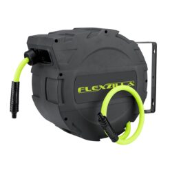 Flexzilla Flexzilla Enclosed Plastic Retractable Air Hose Reel, 3/8-in x 30-ft