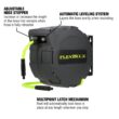 Flexzilla Flexzilla Enclosed Plastic Retractable Air Hose Reel, 3/8-in x 30-ft
