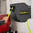Flexzilla Flexzilla Enclosed Plastic Retractable Air Hose Reel, 3/8-in x 30-ft