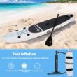 Goplus 10-ft Inflatable Stand Up Paddle Board (7-Pack)
