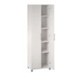 Ameriwood Home Camberly 15.38-in W x 74.32-in H Wood Composite Magnolia Oak Freestanding Utility Storage Cabinet
