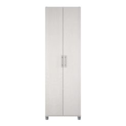 Ameriwood Home Camberly 15.38-in W x 74.32-in H Wood Composite Magnolia Oak Freestanding Utility Storage Cabinet