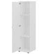 Bush Business Furniture Universal Storage 15.6692-in W x 61.811-in H Wood Composite White Freestanding Utility Storage Cabinet