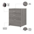 Bush Business Furniture Universal Storage 28.3464-in W x 33.9763-in H Wood Composite Platinum Gray Freestanding Utility Storage Cabinet