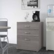 Bush Business Furniture Universal Storage 28.3464-in W x 33.9763-in H Wood Composite Platinum Gray Freestanding Utility Storage Cabinet