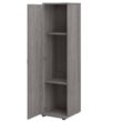 Bush Business Furniture Universal Storage 15.6692-in W x 61.811-in H Wood Composite Platinum Gray Freestanding Utility Storage Cabinet