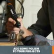 WORX POWER SHARE 6-Piece Variable Speed Cordless 20-volt Max-Amp Crafting Rotary Tool with Soft Case