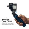 Capri Tools 3/8-in Flex-Head Air Angle Impact Wrench, 220 ft-lb