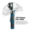 Capri Tools 3/8-in Flex-Head Air Angle Impact Wrench, 220 ft-lb