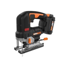 WORX Worx Nitro 20-Volt Brushless Variable Speed Keyless Cordless Jigsaw (Charger Included and Battery Included)