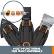WORX Power Share 30-Piece 3-Amp Variable Speed Oscillating Multi-Tool Kit with Soft Case