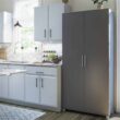 Ameriwood Home Camberly 35.68-in W x 74.31-in H Wood Composite Graphite Grey/Graphite Grey Freestanding Utility Storage Cabinet Ameriwood Home Camberly 35.68-in W x 74.31-in H Wood Composite Graphite Grey/Graphite Grey Freestanding Utility Storage Cabinet