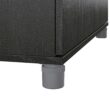 Ameriwood Home Camberly 35.68-in W x 74.31-in H Wood Composite Black Oak/Nightfall Oak Freestanding Utility Storage Cabinet