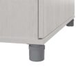Ameriwood Home Camberly 35.68-in W x 74.31-in H Wood Composite Ivory Oak/Magnolia Oak Freestanding Utility Storage Cabinet