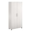 Ameriwood Home Camberly 35.68-in W x 74.31-in H Wood Composite Ivory Oak/Magnolia Oak Freestanding Utility Storage Cabinet