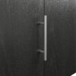 Ameriwood Home Camberly 54-in W x 20.31-in H Wood Composite Black Oak/Nightfall Oak Wall-mount Utility Storage Cabinet