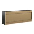 Ameriwood Home Camberly 54-in W x 20.31-in H Wood Composite Black Oak/Nightfall Oak Wall-mount Utility Storage Cabinet