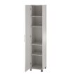 Ameriwood Home Camberly 15.7-in W x 74.3-in H Wood Composite Ivory Oak/Magnolia Oak Freestanding Utility Storage Cabinet