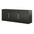 Ameriwood Home Camberly 54-in W x 20.31-in H Wood Composite Black Oak/Nightfall Oak Wall-mount Utility Storage Cabinet