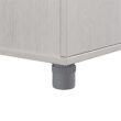 Ameriwood Home Camberly 23.46-in W x 75.25-in H Wood Composite Ivory Oak/Magnolia Oak Freestanding Utility Storage Cabinet